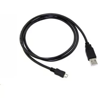 C-TECH kabel USB 2.0 AM/Micro, 0, 5m, černý