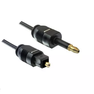 PREMIUMCORD Kabel 3, 5mm mini Toslink - Toslink, OD:2.2mm, délka 3m PREMIUMCORD Kabel 3, 5mm mini Toslink - Toslink, OD:2.2mm, délka 3m