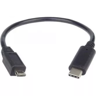 PREMIUMCORD Adaptér USB 3.1 C/male - USB 2.0 Micro-B/male, 0, 2m PREMIUMCORD Adaptér USB 3.1 C/male - USB 2.0 Micro-B/male, 0, 2m