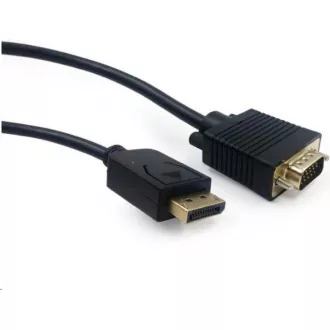 GEMBIRD Kabel DisplayPort na VGA, M/M, 1, 8m GEMBIRD Kabel DisplayPort na VGA, M/M, 1, 8m