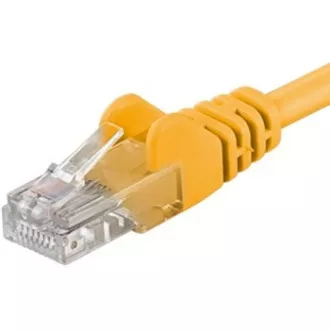 PREMIUMCORD Patch kabel UTP RJ45-RJ45 CAT5e 1.5m žlutá PREMIUMCORD Patch kabel UTP RJ45-RJ45 CAT5e 1.5m žlutá