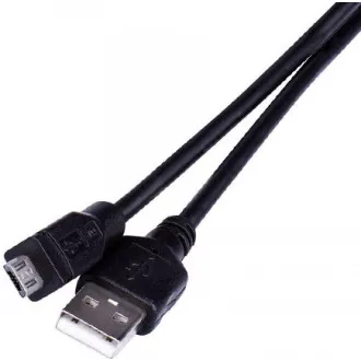 PREMIUMCORD Kabel micro USB 2.0, A-B 1, 5m kabel navržený pro rychlé nabíjení