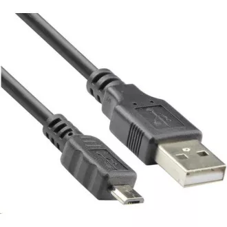PREMIUMCORD Kabel micro USB 2.0, A-B 1, 5m kabel navržený pro rychlé nabíjení
