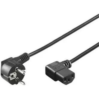 PREMIUMCORD Kabel napájecí 230V 3m úhlový 90st