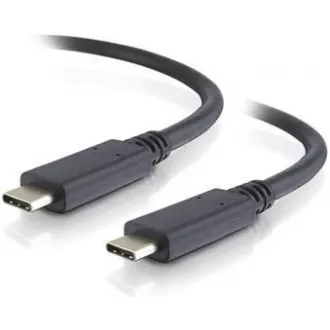 PremiumCord USB-C kabel (USB 3.2 generation 2x2, 5A, 100W, 20Gbit/s) černý, 0.5m PremiumCord USB-C kabel (USB 3.2 generation 2x2, 5A, 100W, 20Gbit/s) černý, 0.5m