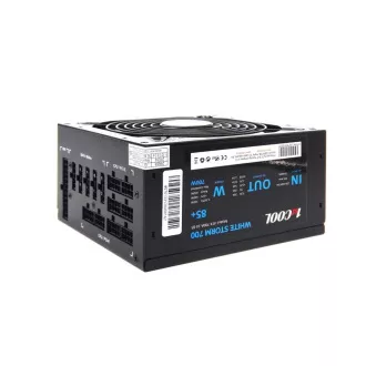 1stCOOL zdroj 700W WHITE STORM 700, APFC, 85+, modulární, ATX 1stCOOL zdroj 700W WHITE STORM 700, APFC, 85+, modulární, ATX