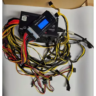 1stCOOL zdroj ATX 1600W MINER 1600, APFC, 90+, bez síťového kabelu 1stCOOL zdroj ATX 1600W MINER 1600, APFC, 90+, bez síťového kabelu