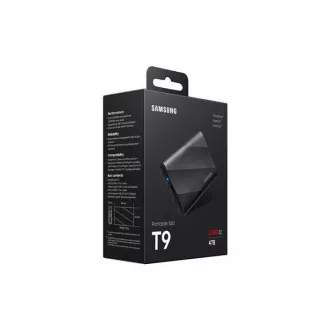 Samsung Externí SSD disk T9 - 4 TB - černý Samsung Externí SSD disk T9 - 4 TB - černý