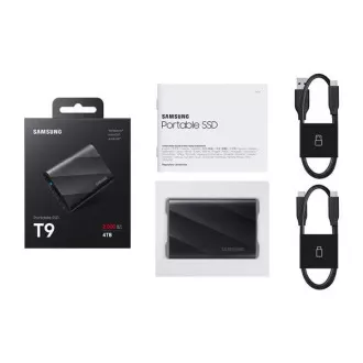 Samsung Externí SSD disk T9 - 4 TB - černý Samsung Externí SSD disk T9 - 4 TB - černý
