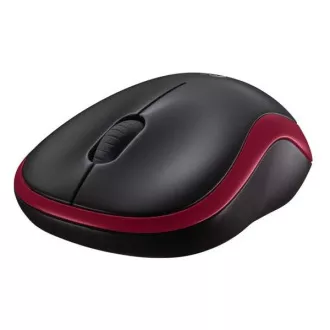 Logitech Wireless Mouse M185, red Logitech Wireless Mouse M185, red