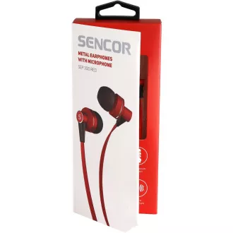 SEP 300 MIC RED MET SLUCHÁTKA SENCOR SEP 300 MIC RED MET SLUCHÁTKA SENCOR