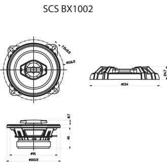 SCS BX1002 AUTOREPRODUKTORY SENCOR SCS BX1002 AUTOREPRODUKTORY SENCOR