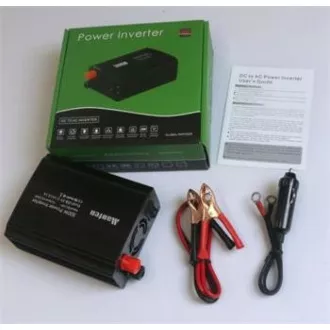 EUROCASE měnič napětí DC/AC 12V/230V, 300W, USB EUROCASE měnič napětí DC/AC 12V/230V, 300W, USB