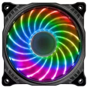 EUROCASE ventilátor RGB 120mm (FullControl spot Led)