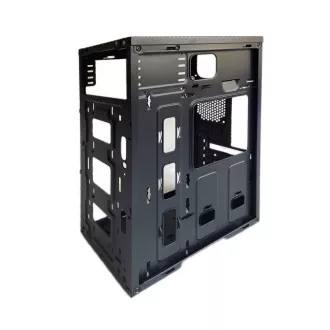 EUROCASE skříň ML N6-550B, Midi Tower, 1xUSB-C, 2xUSB 3.0, 2x audio, bez zdroje EUROCASE skříň ML N6-550B, Midi Tower, 1xUSB-C, 2xUSB 3.0, 2x audio, bez zdroje