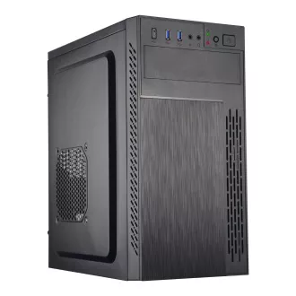 EUROCASE skříň ML M6-505B, Mini Tower, 1xUSB-C, 2x USB 3.0, 2x audio, bez zdroje EUROCASE skříň ML M6-505B, Mini Tower, 1xUSB-C, 2x USB 3.0, 2x audio, bez zdroje