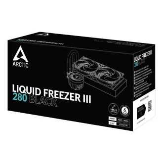ARCTIC Vodní chladič Liquid Freezer III 280, 2x140mm, AM5, LGA1851, černá ARCTIC Vodní chladič Liquid Freezer III 280, 2x140mm, AM5, LGA1851, černá