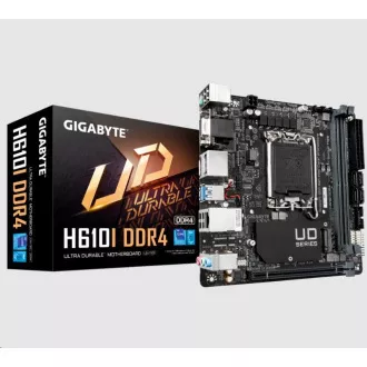 GIGABYTE MB Sc LGA1700 H610I DDR4, Intel H610, 2xDDR4, 2xDP, 1xHDMI, 1xVGA, mini-ITX GIGABYTE MB Sc LGA1700 H610I DDR4, Intel H610, 2xDDR4, 2xDP, 1xHDMI, 1xVGA, mini-ITX