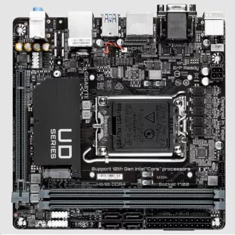 GIGABYTE MB Sc LGA1700 H610I DDR4, Intel H610, 2xDDR4, 2xDP, 1xHDMI, 1xVGA, mini-ITX GIGABYTE MB Sc LGA1700 H610I DDR4, Intel H610, 2xDDR4, 2xDP, 1xHDMI, 1xVGA, mini-ITX