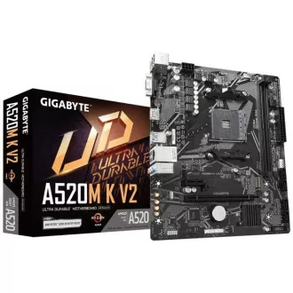 GIGABYTE MB Sc AM4 A520M K V2, AMD A520M, 2xDDR4, 1xHDMI, 1xVGA, mATX GIGABYTE MB Sc AM4 A520M K V2, AMD A520M, 2xDDR4, 1xHDMI, 1xVGA, mATX