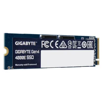 GIGABYTE SSD 500GB 4000E, PCIe Gen4x4, M.2 2280, (R:3600MB/s, W:3000MB/s) GIGABYTE SSD 500GB 4000E, PCIe Gen4x4, M.2 2280, (R:3600MB/s, W:3000MB/s)
