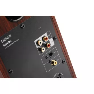 EDIFIER reproduktory S360DB, 155W, hnědá