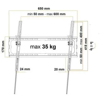 Sklopný držák Tv Fiber Mounts FM01 Sklopný držák Tv Fiber Mounts FM01