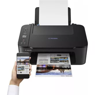 Canon PIXMA Tiskárna TS3450 black - barevná, MF (tisk, kopírka, sken, cloud), USB, Wi-Fi Canon PIXMA Tiskárna TS3450 black - barevná, MF (tisk, kopírka, sken, cloud), USB, Wi-Fi
