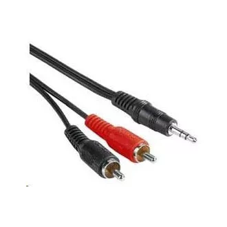 PREMIUMCORD Kabel audio 3, 5mm Jack - 2x Cinch 10m (M/M, stereo) PREMIUMCORD Kabel audio 3, 5mm Jack - 2x Cinch 10m (M/M, stereo)