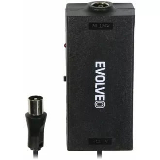 EVOLVEO Amp 1, anténní zesilovač FM/DAB+/DVB-T2, filtr LTE, 4G, 5G EVOLVEO Amp 1, anténní zesilovač FM/DAB+/DVB-T2, filtr LTE, 4G, 5G