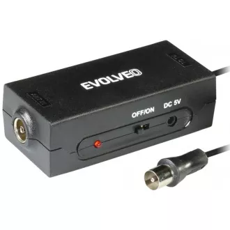 EVOLVEO Amp 1, anténní zesilovač FM/DAB+/DVB-T2, filtr LTE, 4G, 5G EVOLVEO Amp 1, anténní zesilovač FM/DAB+/DVB-T2, filtr LTE, 4G, 5G
