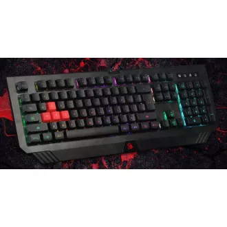 A4tech Bloody B120N podsvícená herní klávesnice, USB, CZ A4tech Bloody B120N podsvícená herní klávesnice, USB, CZ