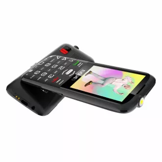 EVOLVEO EasyPhone XO, mobilní telefon pro seniory s nabíjecím stojánkem, černá EVOLVEO EasyPhone XO, mobilní telefon pro seniory s nabíjecím stojánkem, černá