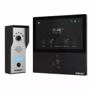 EVOLVEO DoorPhone AHD7, Sada domácího WiFi videotelefonu s ovládáním brány nebo dveří černý monitor