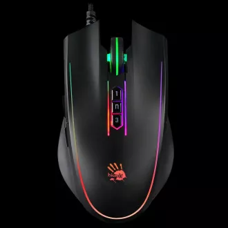 A4tech Bloody Podsvícená herní myš P81S Activated, 8000 DPI, USB, Core 3, černá A4tech Bloody Podsvícená herní myš P81S Activated, 8000 DPI, USB, Core 3, černá