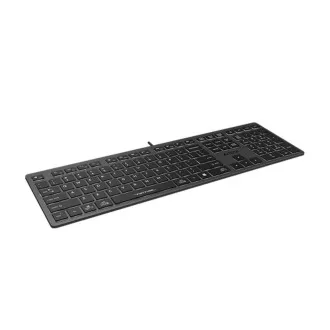 A4tech Klávesnice FX60, Podsvícená bílá, USB, CZ, šedá A4tech Klávesnice FX60, Podsvícená bílá, USB, CZ, šedá