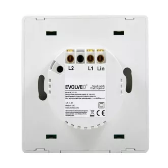 EVOLVEO WiFi Dual Switch, chytrý vypínač EVOLVEO WiFi Dual Switch, chytrý vypínač