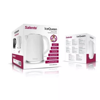 Salente IceQueen, rychlovarná konvice 1, 7 l, nerez, bílá Salente IceQueen, rychlovarná konvice 1, 7 l, nerez, bílá