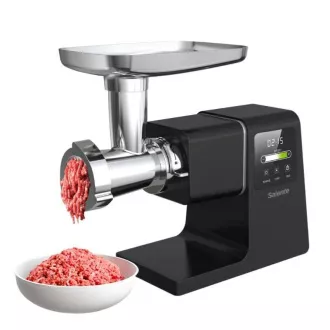 Salente MeatPlus mlýnek na maso s dotykovým displejem, černá Salente MeatPlus mlýnek na maso s dotykovým displejem, černá
