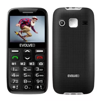 EVOLVEO EasyPhone XR, mobilní telefon pro seniory s nabíjecím stojánkem, černá EVOLVEO EasyPhone XR, mobilní telefon pro seniory s nabíjecím stojánkem, černá