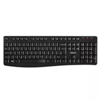EVOLVEO Set klávesnice a myši K1050, Bezdrátové 2.4GHz, US INTL, černá EVOLVEO Set klávesnice a myši K1050, Bezdrátové 2.4GHz, US INTL, černá