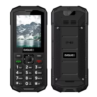 EVOLVEO StrongPhone X5, vodotěsný odolný Dual SIM telefon, černo-šedá EVOLVEO StrongPhone X5, vodotěsný odolný Dual SIM telefon, černo-šedá
