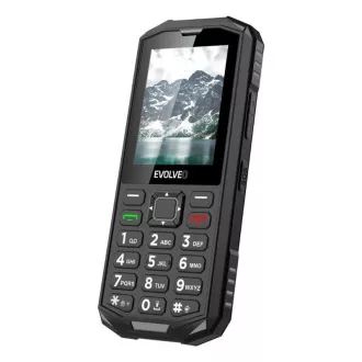 EVOLVEO StrongPhone X5, vodotěsný odolný Dual SIM telefon, černo-šedá EVOLVEO StrongPhone X5, vodotěsný odolný Dual SIM telefon, černo-šedá