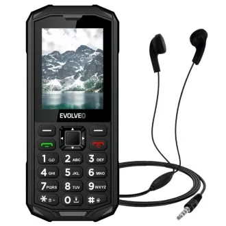 EVOLVEO StrongPhone X5, vodotěsný odolný Dual SIM telefon, černo-šedá EVOLVEO StrongPhone X5, vodotěsný odolný Dual SIM telefon, černo-šedá