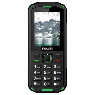 EVOLVEO StrongPhone X5, vodotěsný odolný Dual SIM telefon, černo-zelená EVOLVEO StrongPhone X5, vodotěsný odolný Dual SIM telefon, černo-zelená