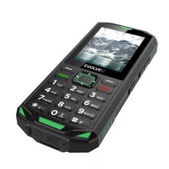 EVOLVEO StrongPhone X5, vodotěsný odolný Dual SIM telefon, černo-zelená EVOLVEO StrongPhone X5, vodotěsný odolný Dual SIM telefon, černo-zelená