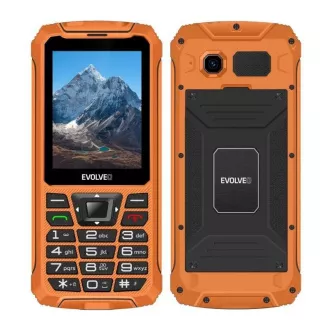 EVOLVEO StrongPhone Z6, vodotěsný odolný Dual SIM telefon, oranžová EVOLVEO StrongPhone Z6, vodotěsný odolný Dual SIM telefon, oranžová