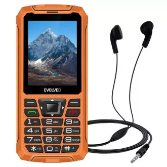 EVOLVEO StrongPhone Z6, vodotěsný odolný Dual SIM telefon, oranžová EVOLVEO StrongPhone Z6, vodotěsný odolný Dual SIM telefon, oranžová