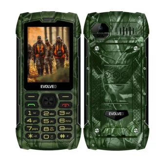 EVOLVEO StrongPhone H1, vodotěsný odolný Dual SIM telefon, kamufláž EVOLVEO StrongPhone H1, vodotěsný odolný Dual SIM telefon, kamufláž