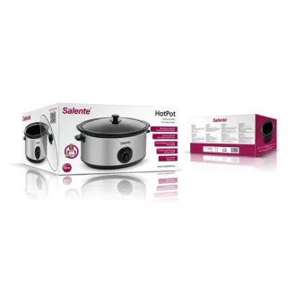 Salente HotPot, pomalý hrnec, 6.5 l, nerez Salente HotPot, pomalý hrnec, 6.5 l, nerez